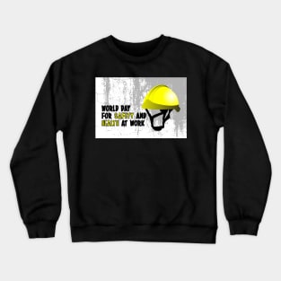 safety and health Crewneck Sweatshirt